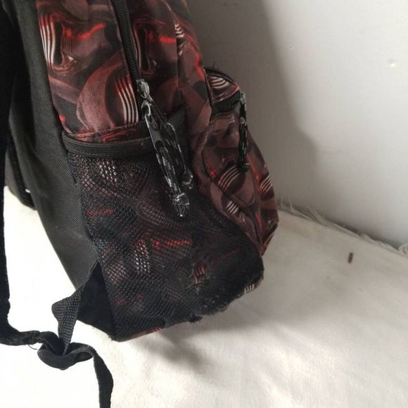 Kylo Ren Star Wars Womens Backpack Brown Black All Over Print Pocket Zipper L main image 8